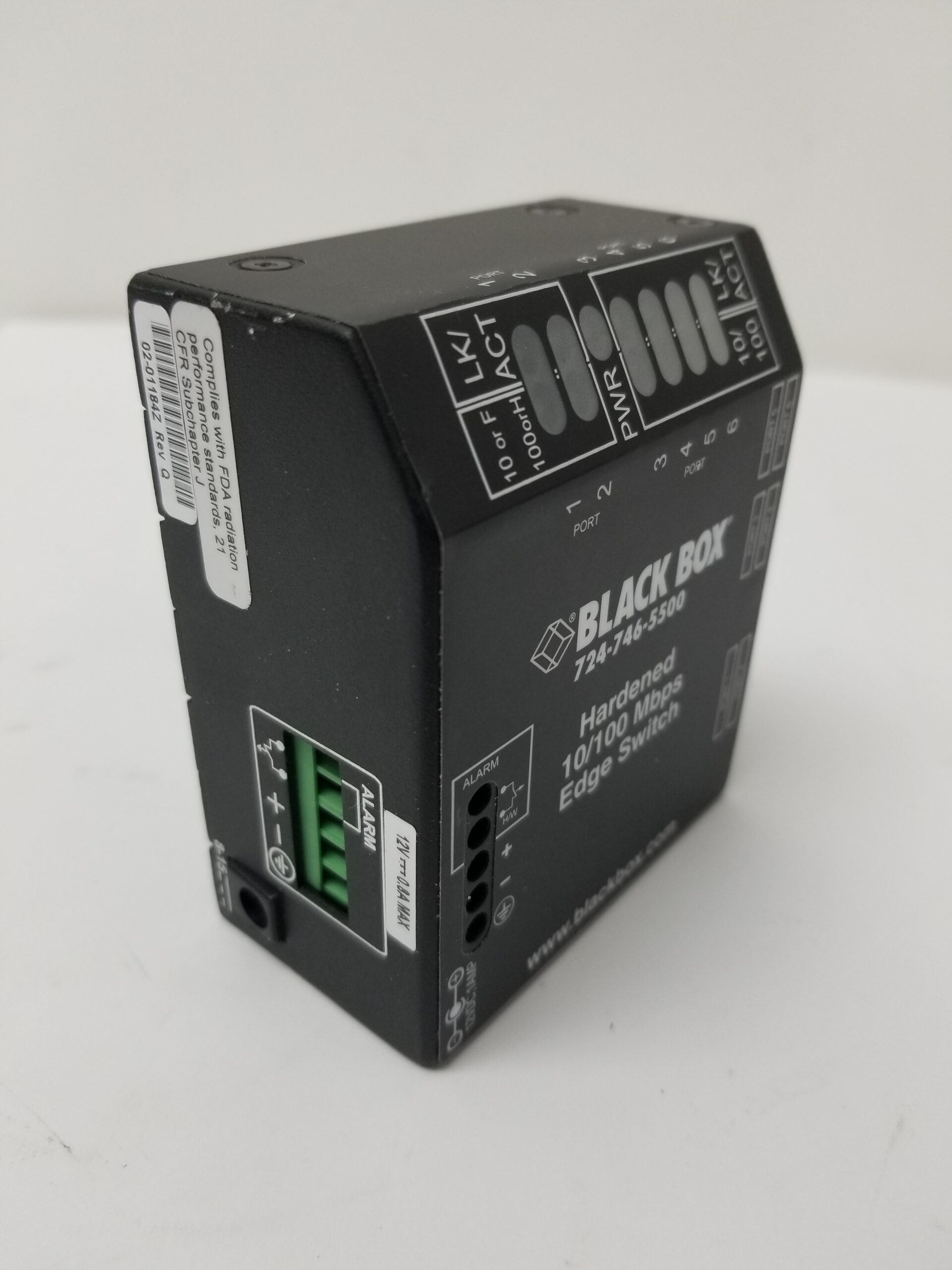 Black Box LBH150A-H-SSC-12 Hardened 10/100 Mbps Edge Switch - Image 2