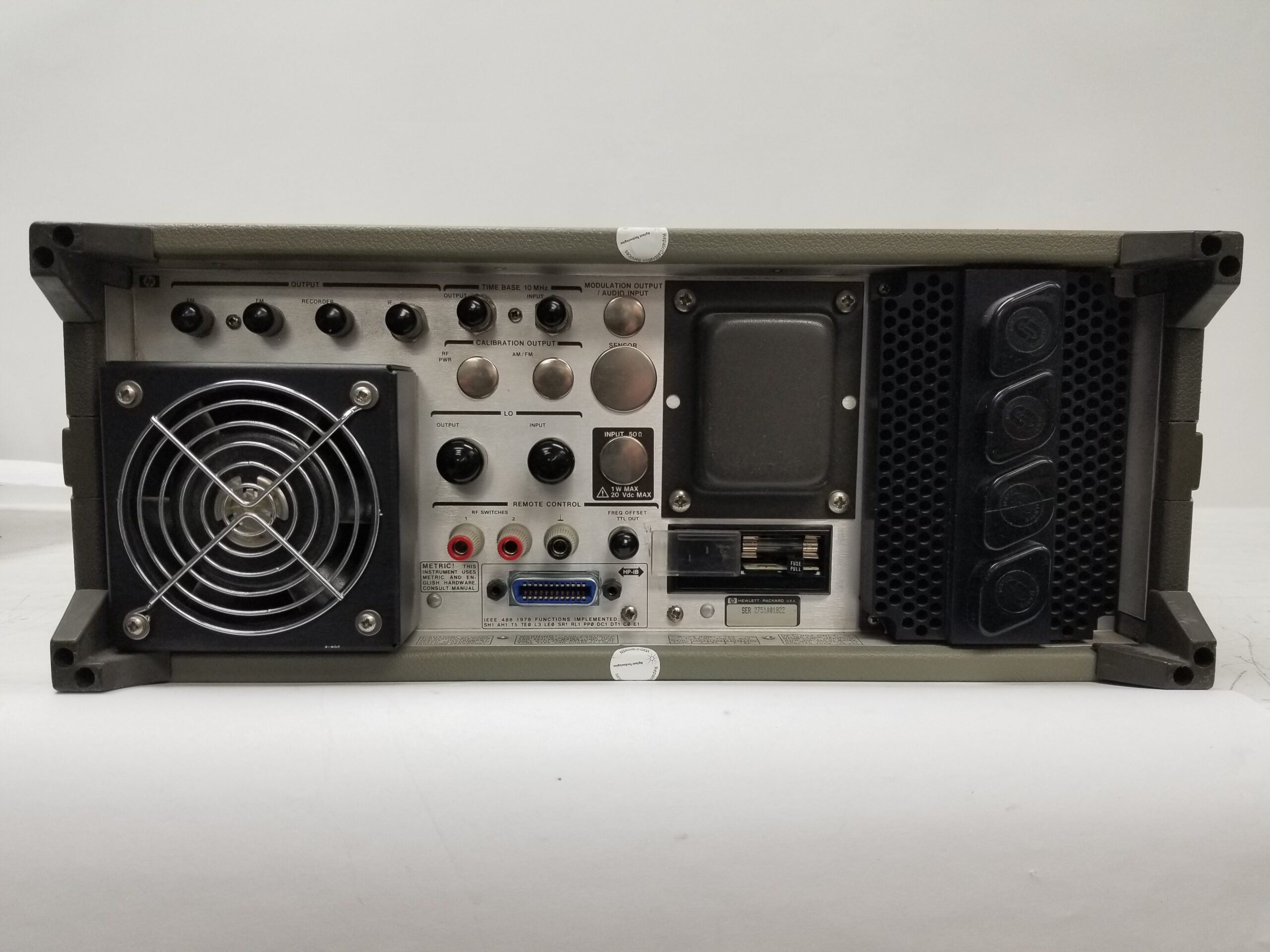 Hewlett Packard 8902A Measuring Receiver 150Khz-1300Mhz