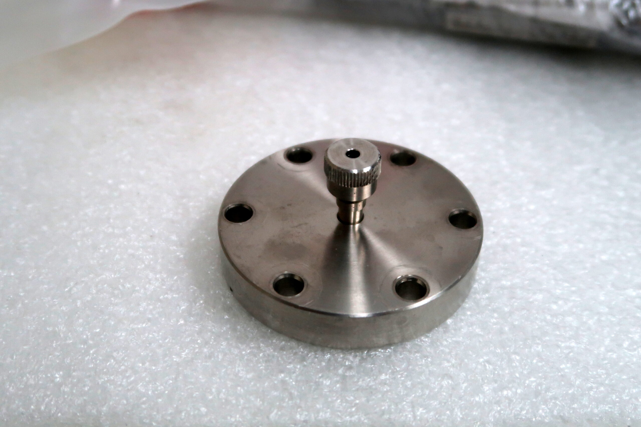 1/8" Compression Feedthrough on a 2-3/4" Conflat Flange