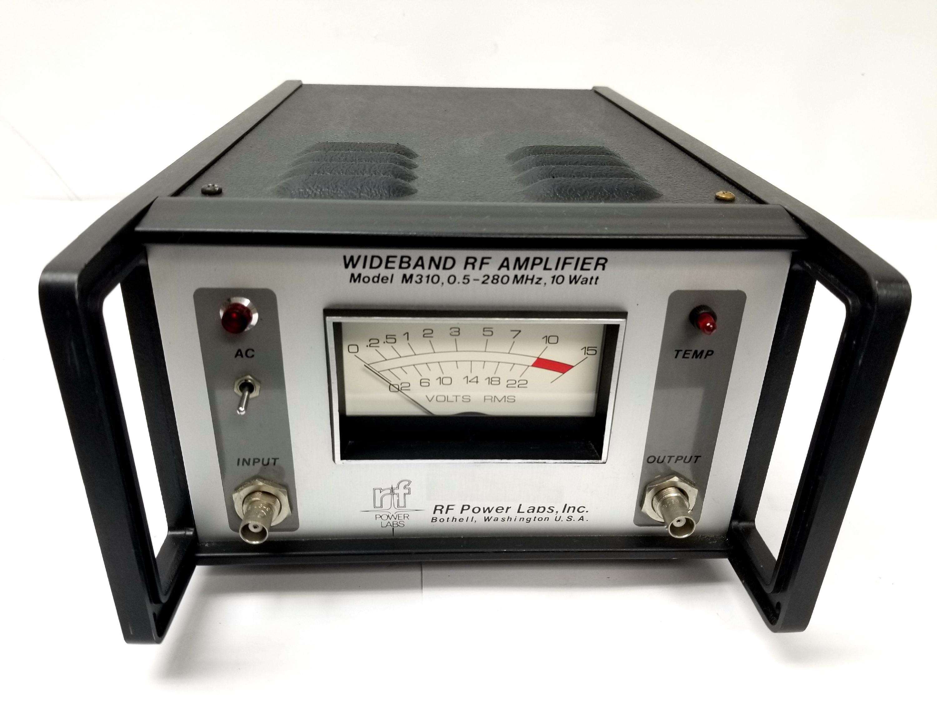 RF Power Labs.inc WIDEBAND RF AMPLIFIER MODEL M310 ジャンク