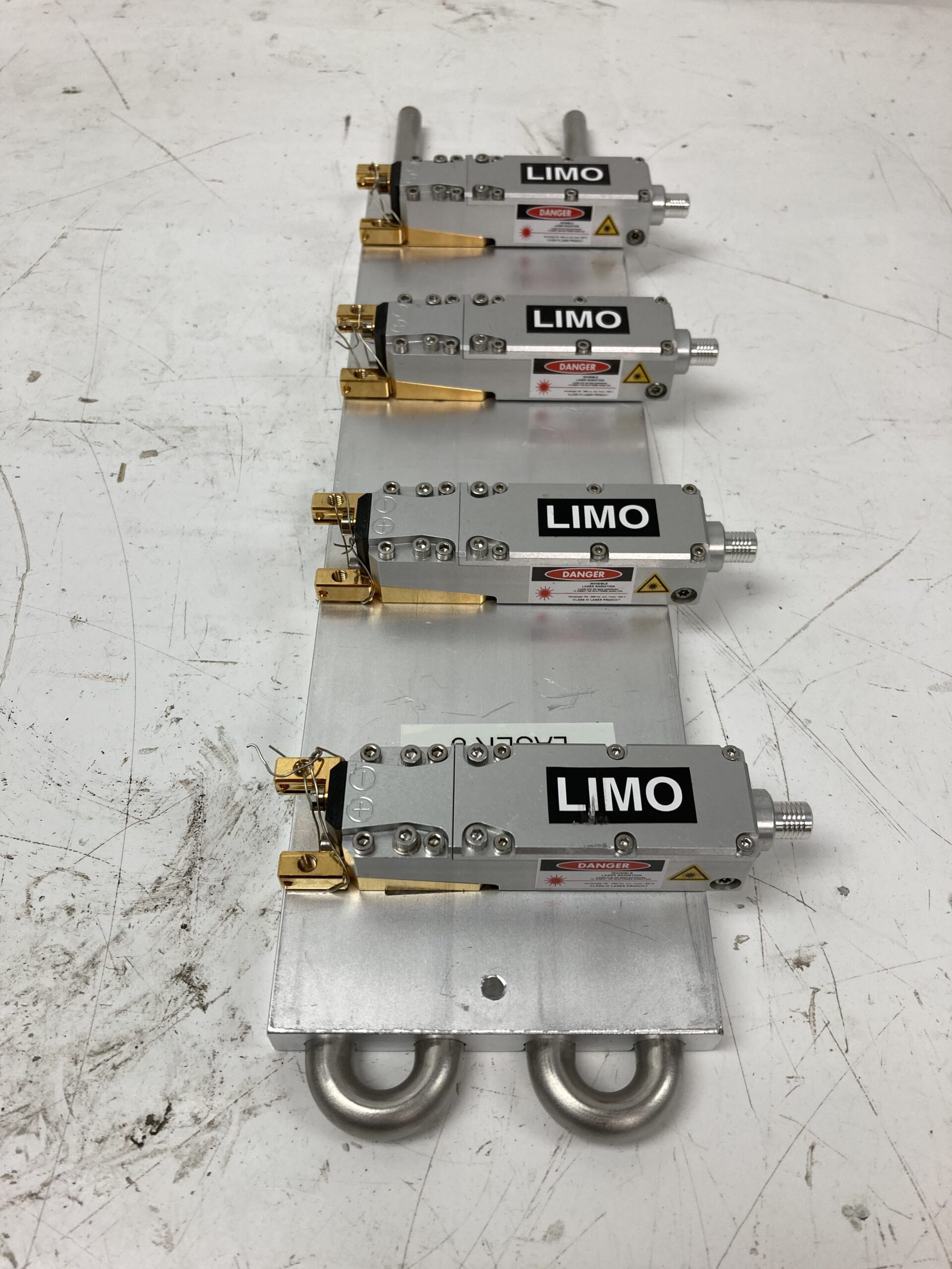 Limo Semiconductor Laser on Lytron Heat Sink (lot of 4)