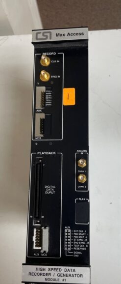CSI Max Access High Speed Data Recorder/Generator Module #1