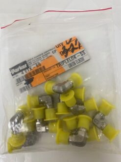 Parker 4 ETX-SS Triplelok Union Elbows - LOT OF 10
