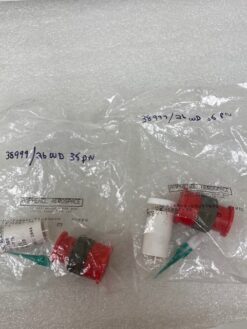 Amphenol Aerospace D38999/26WD35PN Circular Connector Plug, Male Pins Crimp (LOT OF 2)
