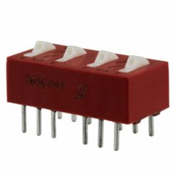Gray Hill 76SC04T Small Dip Switch