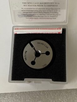Vermont Gage 362120010 M8.0 x 1.0 Thread Size 6G STL Go Ring Gage