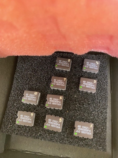 Analog Devices 5962-9060301PA Microcircuit - LOT OF 9