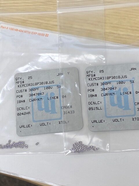 Kemet Ceramic Capacitors - LOT OF 50