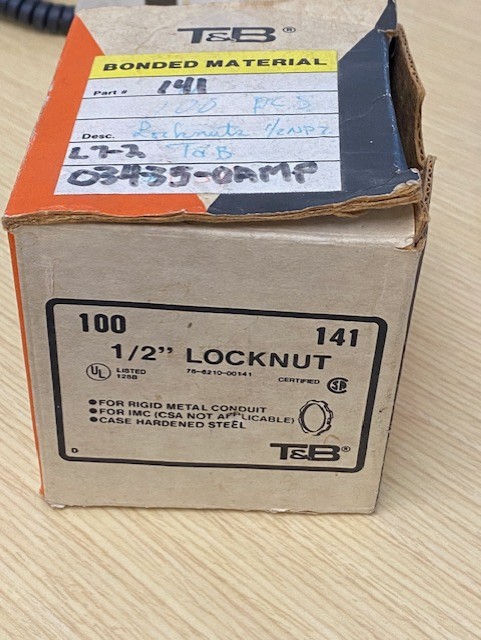Thomas & Betts 141 Locknut - BOX of 100