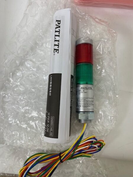 Patlite MPS Series Colored Signal Tower, 2 Lights