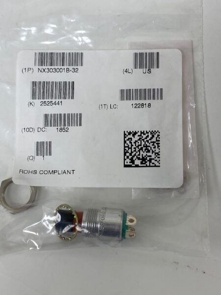 Amphenol NEXUS NX303001B Tactical Pushbutton Switch - LOT OF 3
