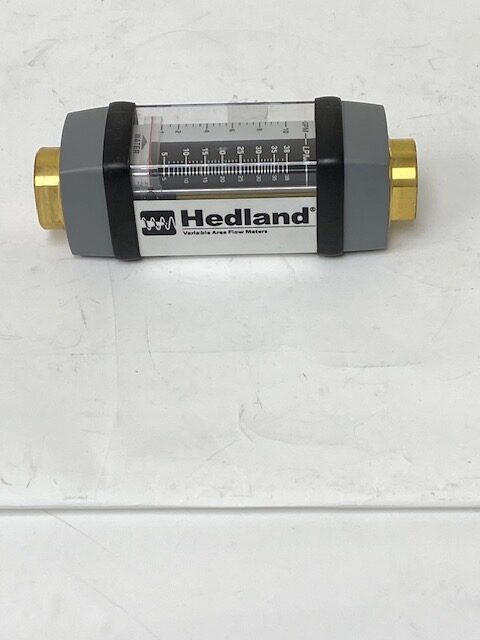 Hedland H605B-010 Brass Flow Meter for Water