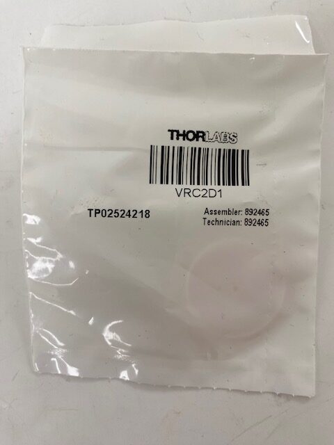 Thorlabs VRC2D1 Visible and IR Alignment Disk