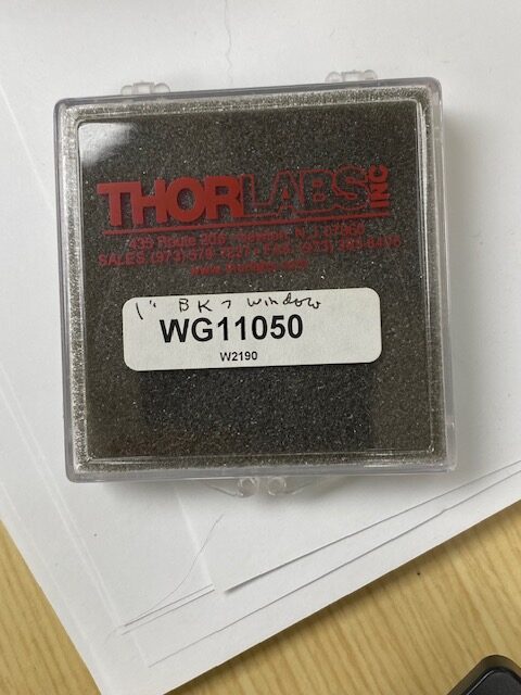 Thorlabs WG11050 Window