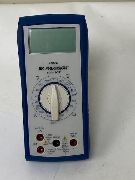 BK Precision 2703C Manual Ranging Tool Kit Digital Multimeter