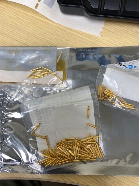 Positronic G10S2 D-Sub Contacts - LOT OF 80