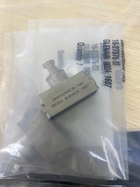 Glenair 289T005ME3B-TNN D-Sub Backshell - LOT OF 2