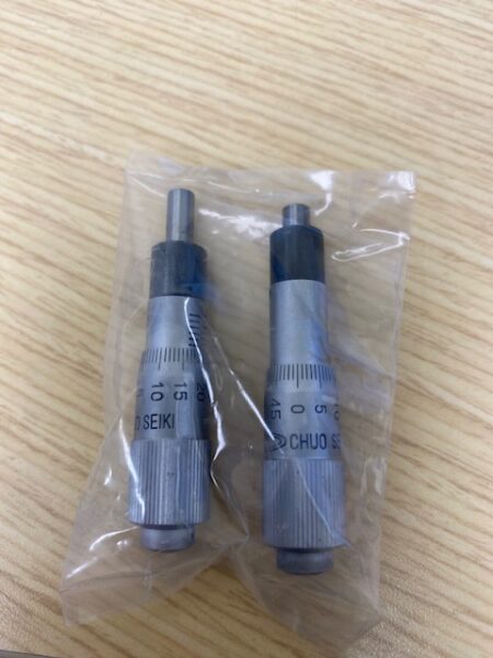 Chuo Seiki Digmatic Micrometer Head - LOT OF 2