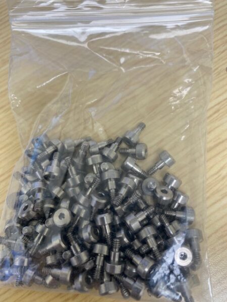 MS51576-1 18-8 Stainless Steel Precision Shoulder Screws - Box of 100