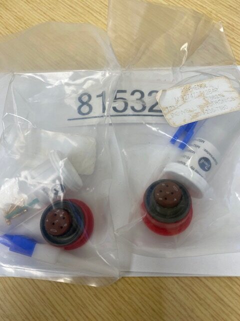 Amphenol MS27473T12B4P Circular MIL Spec Connector - LOT OF 3