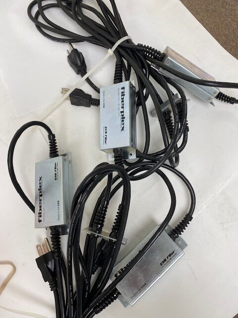 Fiberplex EMI Filter for use with RMC Chassis - LOT of 4