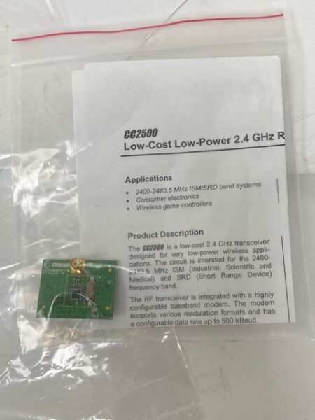 Texas Instruments CC2500EM RF Transceiver