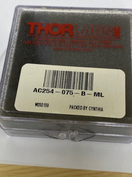 Thorlabs AC254-075-B-ML Achromatic Doublet Lens