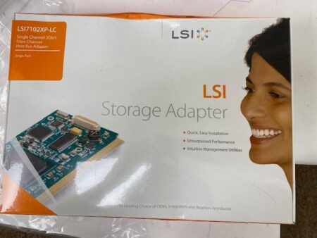 LSI Logic LSI7102XP‑LC Single-Channel 2 Gb Fibre Channel Host Bust Adapter