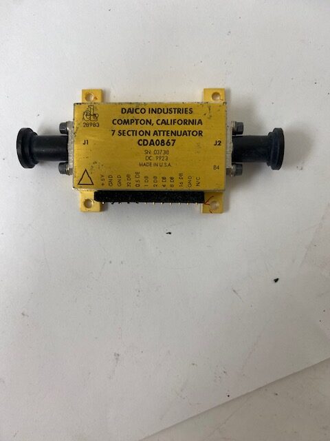 Daico Industries CDA0867 7-Section Attenuator