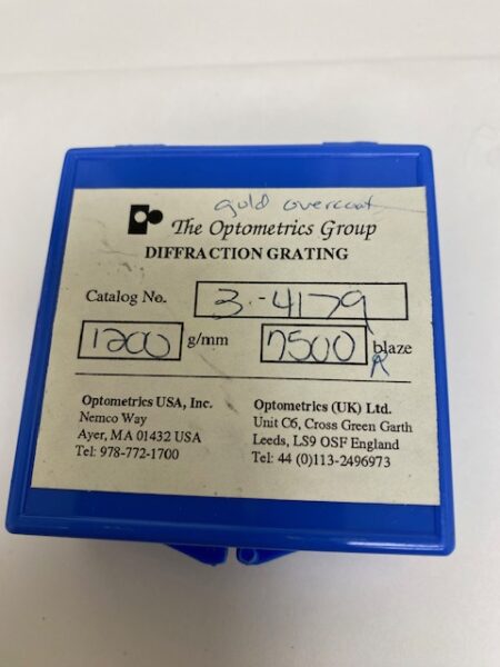 Optometrics Group Diffraction Grating