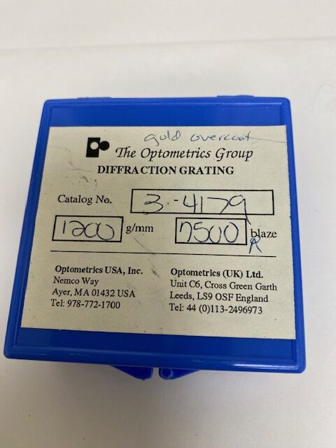 Optometrics Group Diffraction Grating
