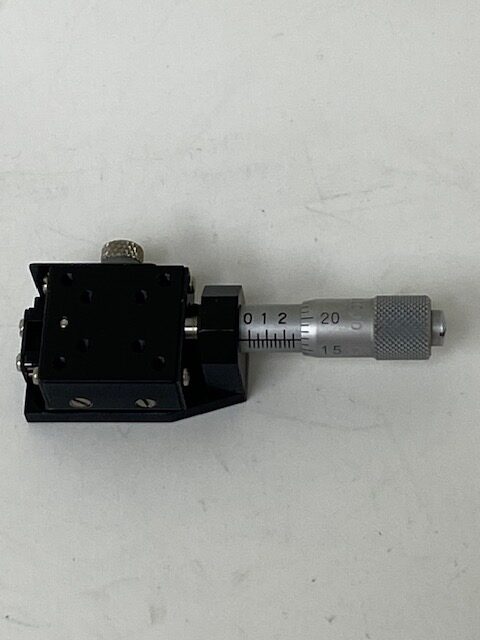 Precision Linear Translation Stage with a Micrometer Head