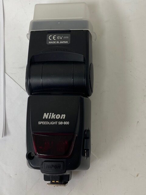 Nikon Speedlight Sb 800 Flash Unit
