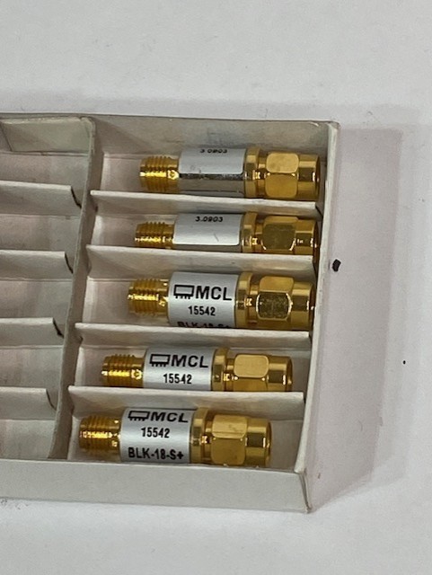 Mini-Circuits BLK-18-S+ DC Block - LOT OF 6