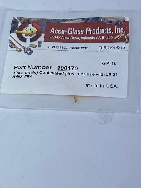 Accu‑Glass Products 100170 Contacts - BAG of 10