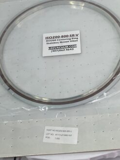 LDS Vacuum ISO200-800-SR-V Stainless Centering Ring w/ Viton O-Ring