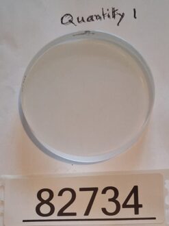 75mm fused silica optical window