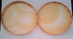 Vintage 1989 Fused Silica Laser Optical Windows - 100mm - LOT OF 2