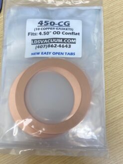 LDS Vacuum 450-CG Copper Gaskets - LOT OF 10