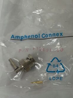 Amphenol Connex 112491-10 BNC Crimp Plug - LOT OF 25
