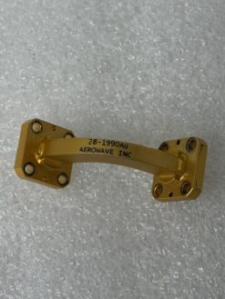 Aerowave 28-1990Au WR-28 Waveguide 90° E-plane Bend