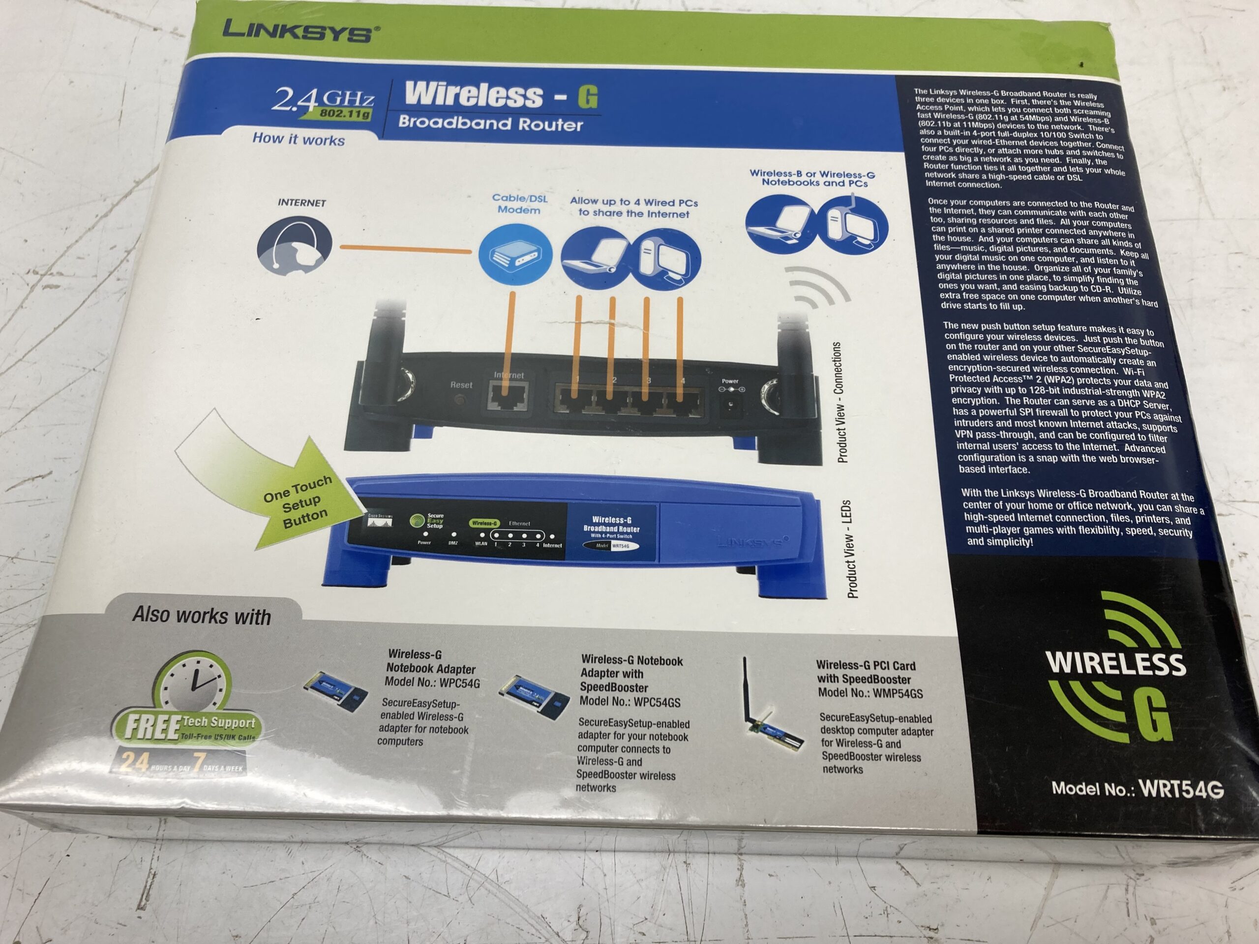 Linksys Wireless-G Broadband Router - Image 2