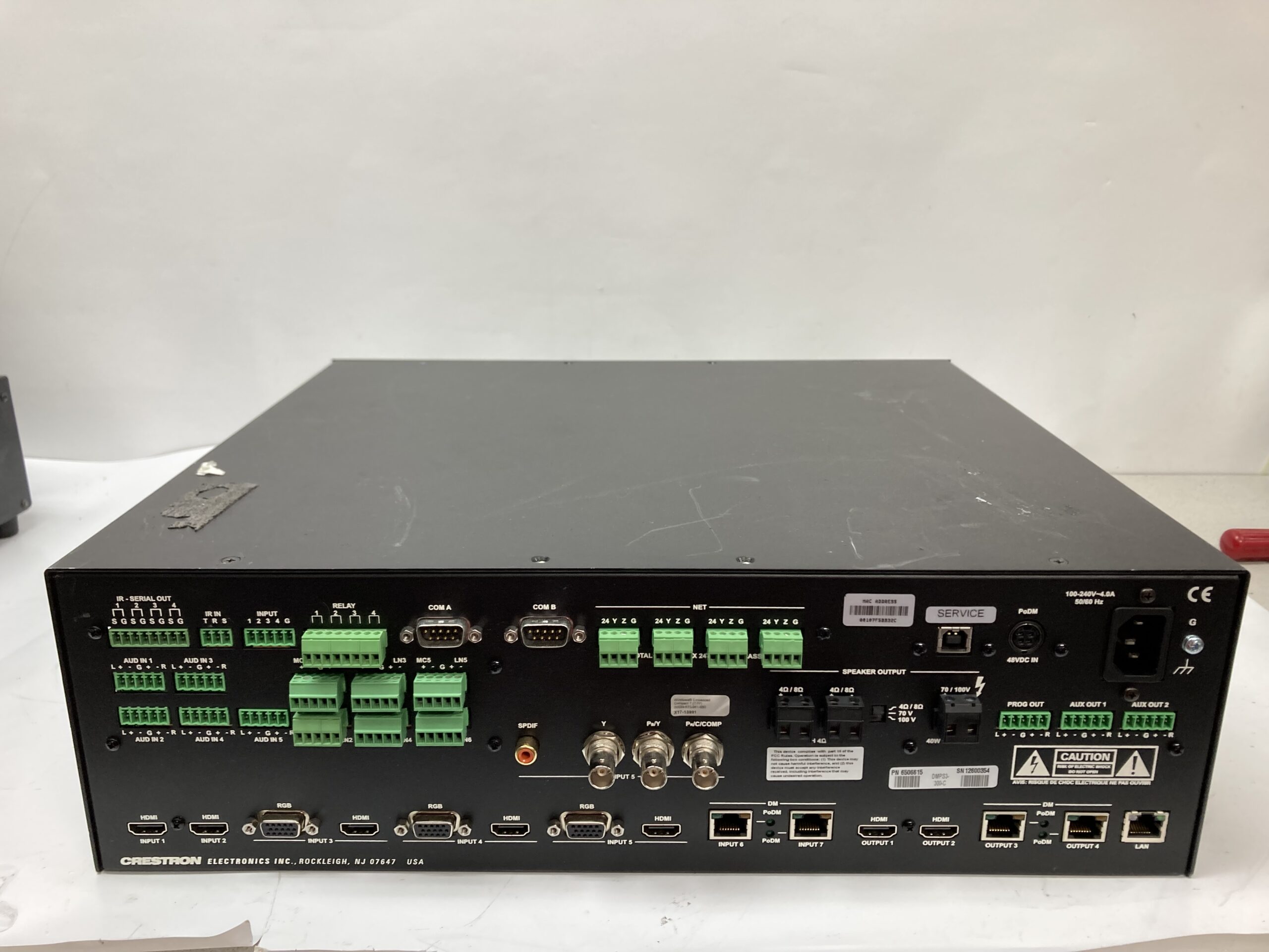 Crestron DMPS3-300-C 3Series HDMI HDBT Digital Media Presentation