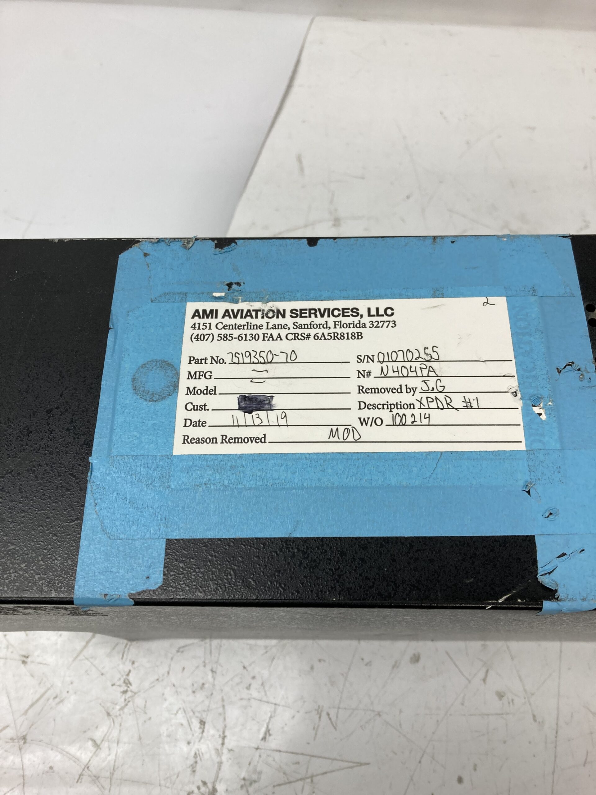 Honeywell XS-950S/I Mode S/IFF Transponder - Image 3