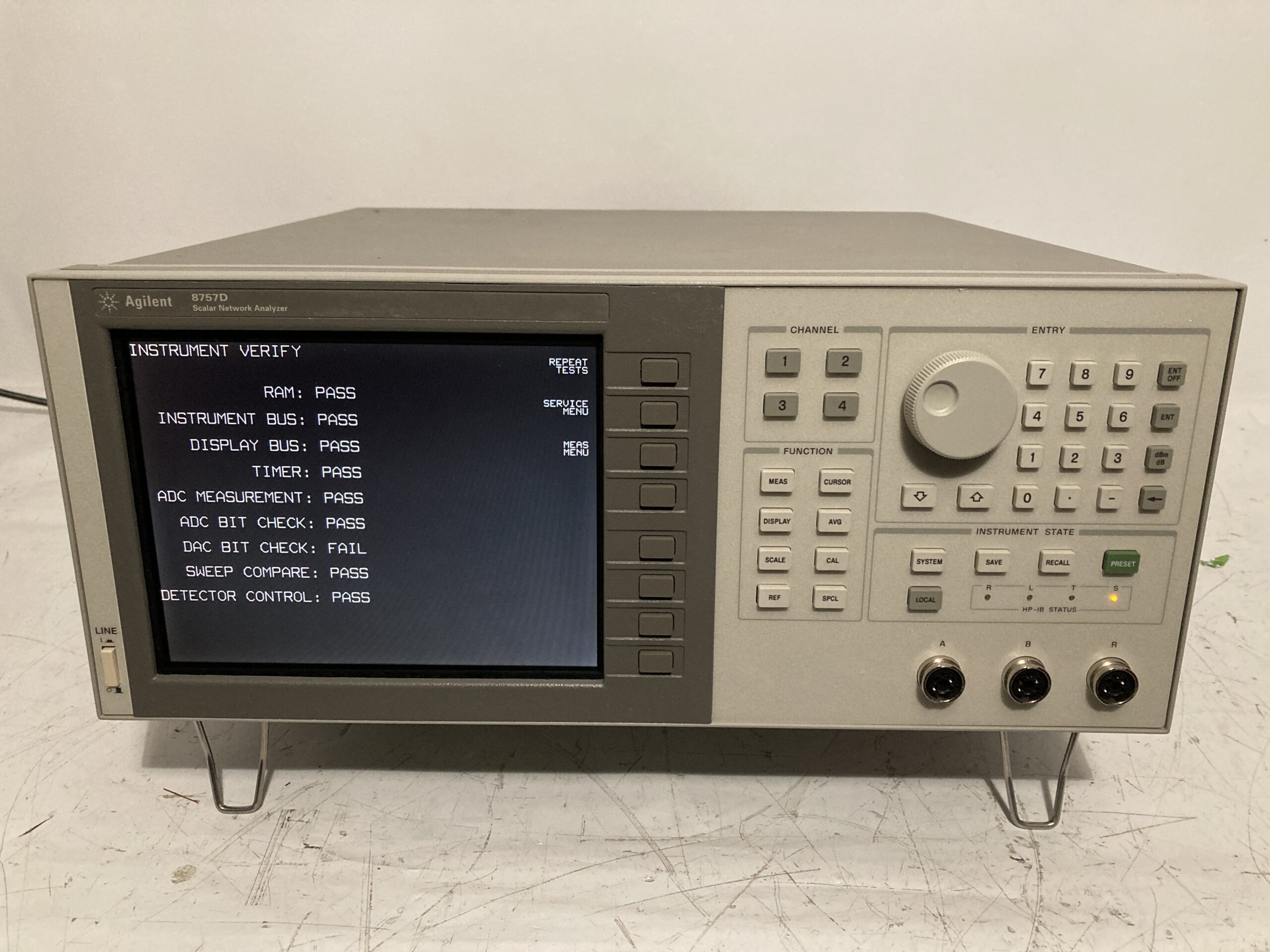 Agilent 8757D Scalar Network Analyzer - Analyzers, Test Equipment - BMI ...