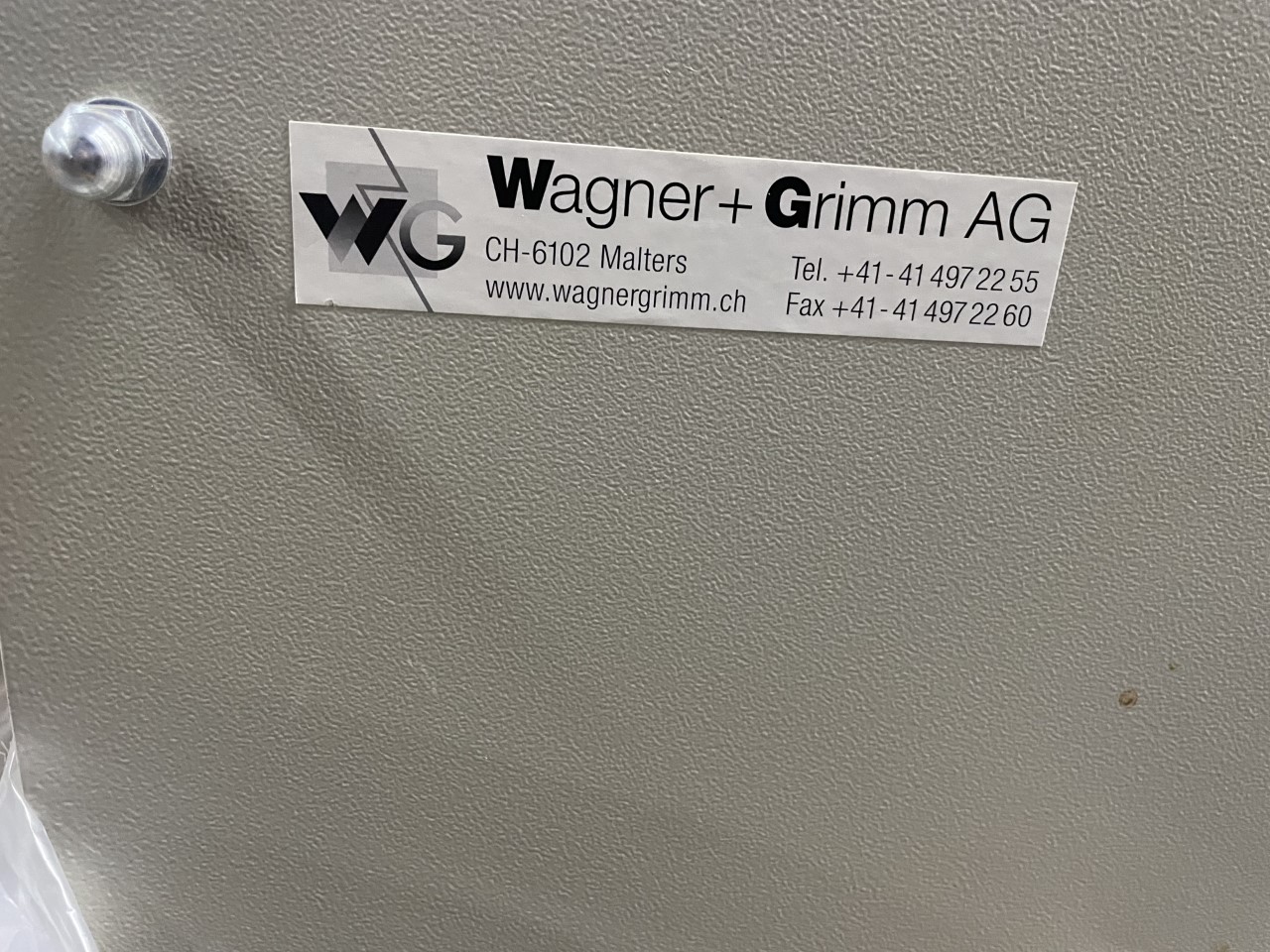 Wagner + Grimm AG Ch-6102 Malters Transformer - Image 3