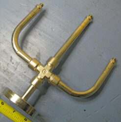 Custom Vacuum Manifold 2.75inch Conflat to .125 inch