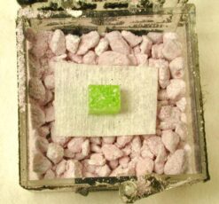 Small Crystal of K2 Ni F4 with Desiccant Box