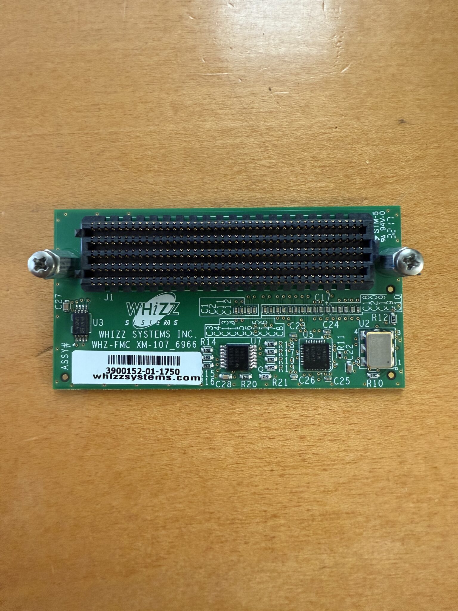 Whizz Systems XM-107 FMC Loopback Card - FPGA Test
