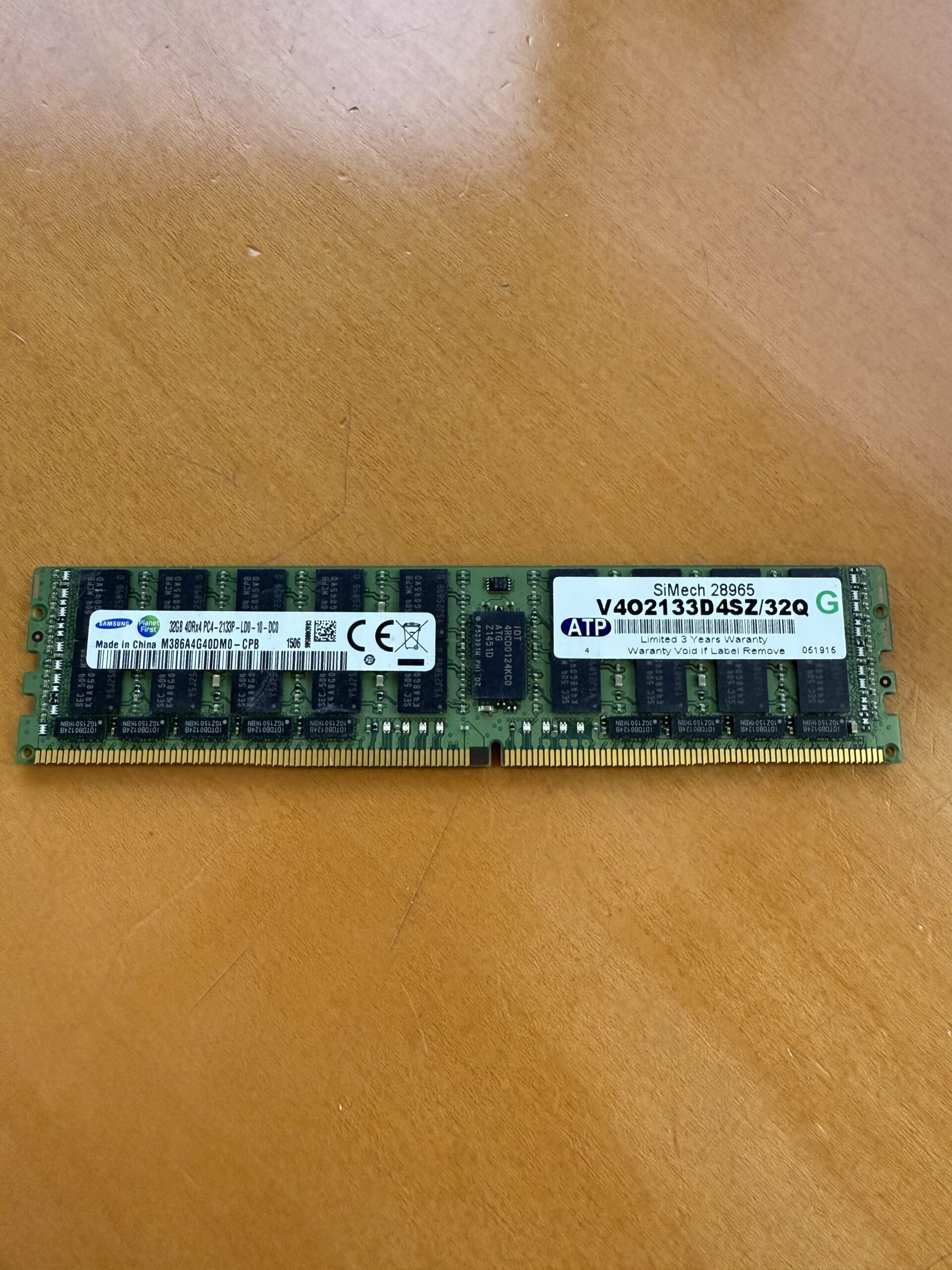 Samsung M386A4G40DM0-CPB 32GB